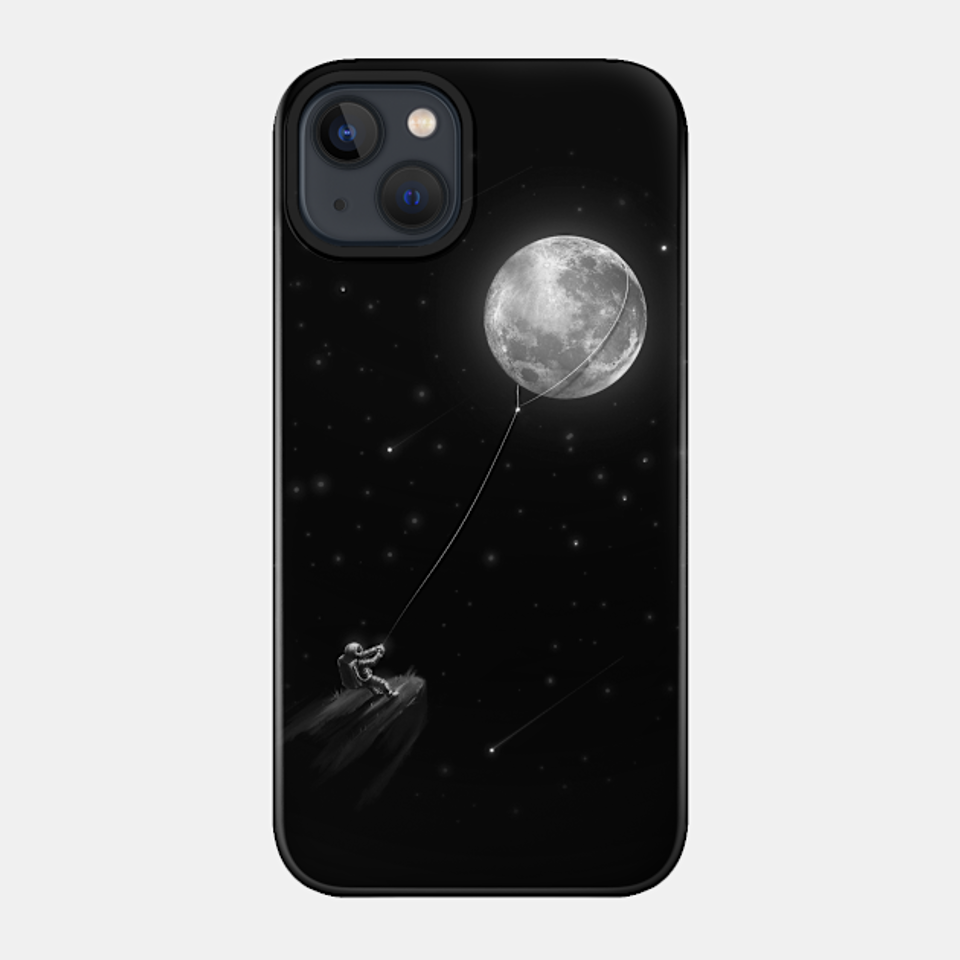 Pull Moon - Moon - Phone Case