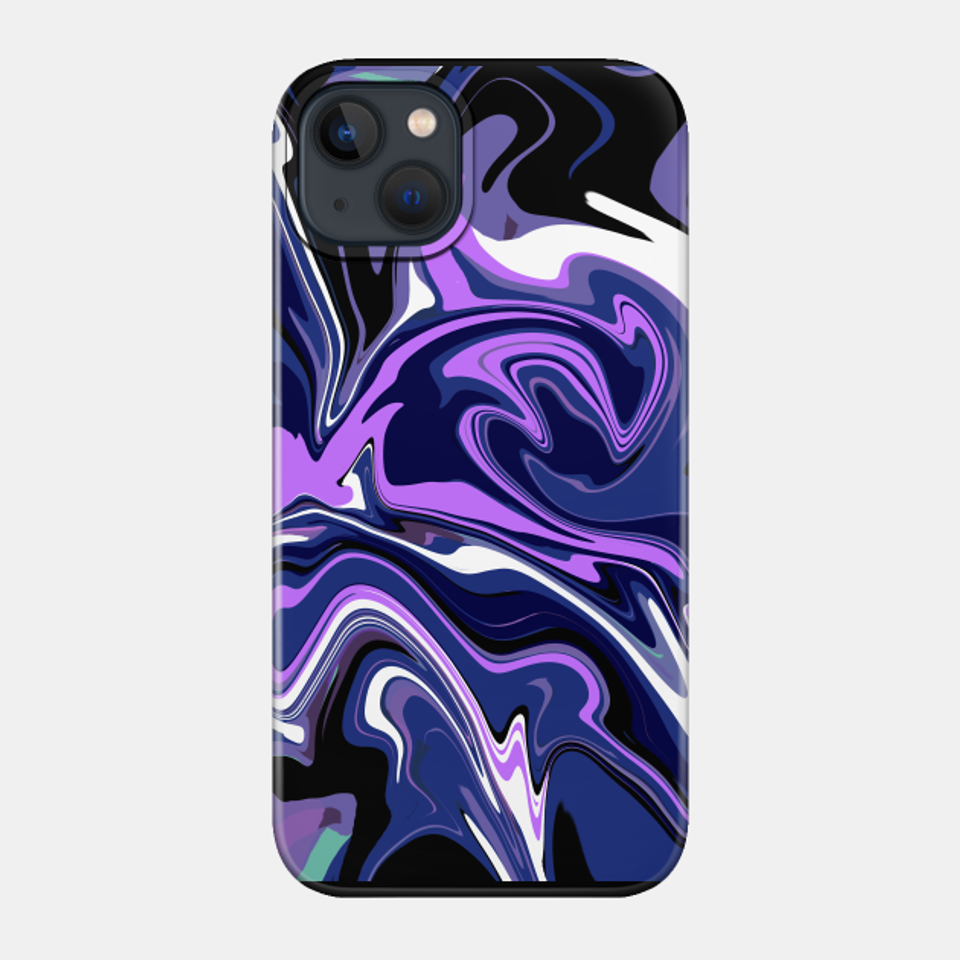 malachite pattern - Malachite - Phone Case