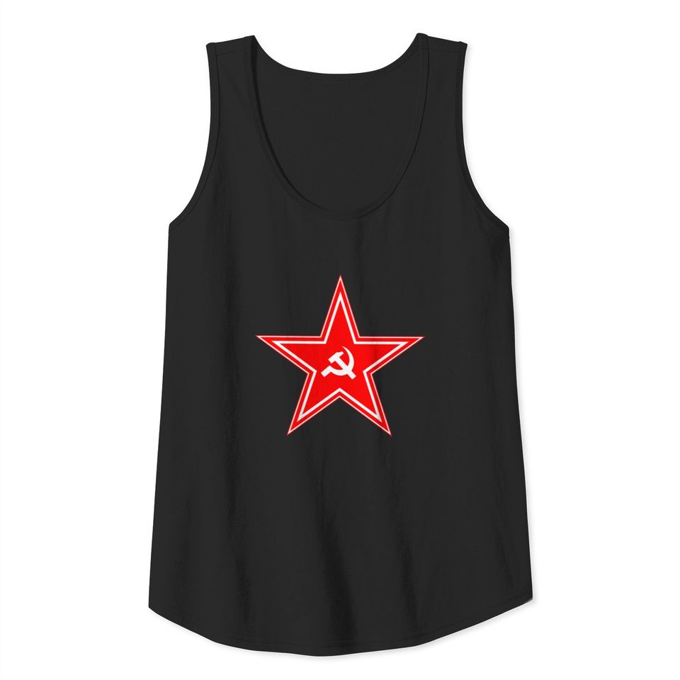 Soviet Union Star Tank Top