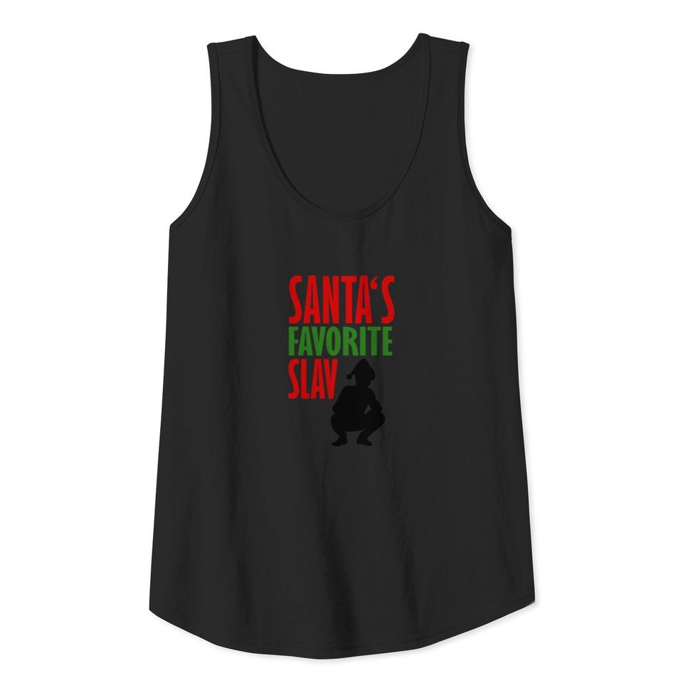 Santas favorite Slav Russian Shirt Soviet Union Tank Top