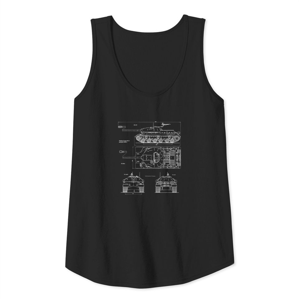 Soviet Tank IS-3 Tank Top