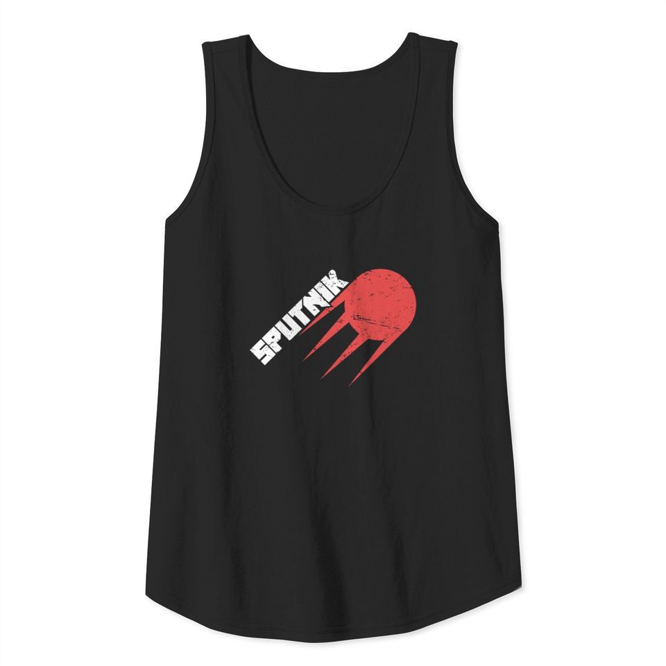 Distressed World History Soviet Union Communist Sp Tank Top