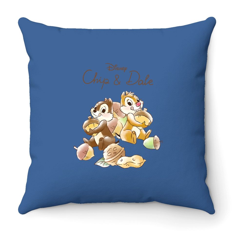 Disney Chip And Dale Throw Pillows, Chip And Dale Throw Pillows