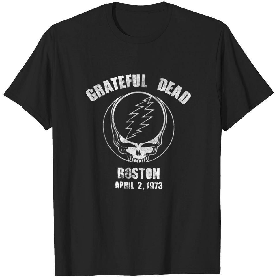 Grateful Dead Boston 73 Adult T-Shirt