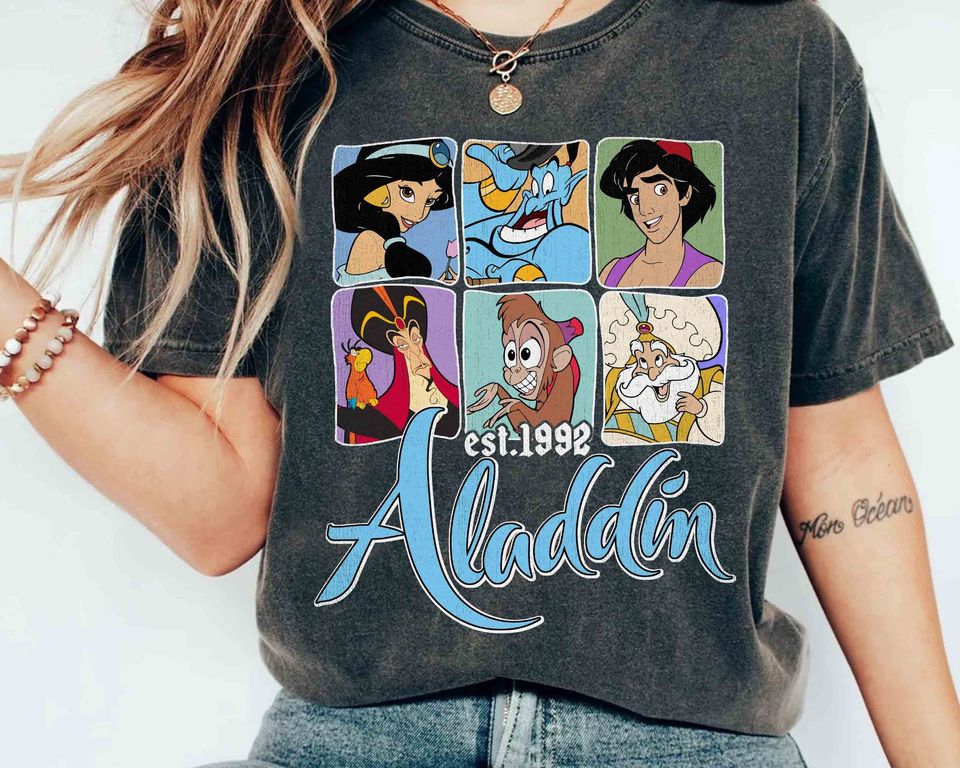 Disney Aladdin Characters Group
