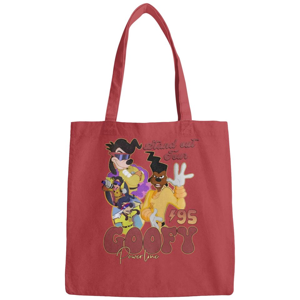 Disney Retro 90s A Goofy Movie Powerline Stand Out Tour 94 Comfort Bags