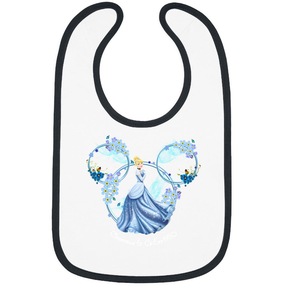 Disney Princess Mickey Head Bibs, Cinde Bibs, Cinde Co Bibs