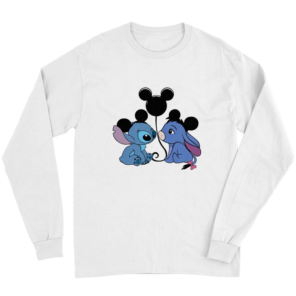 Stitch and Eeyore Long Sleeves, Disney Long Sleeves
