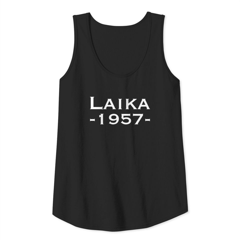 laika soviet dog Tank Top