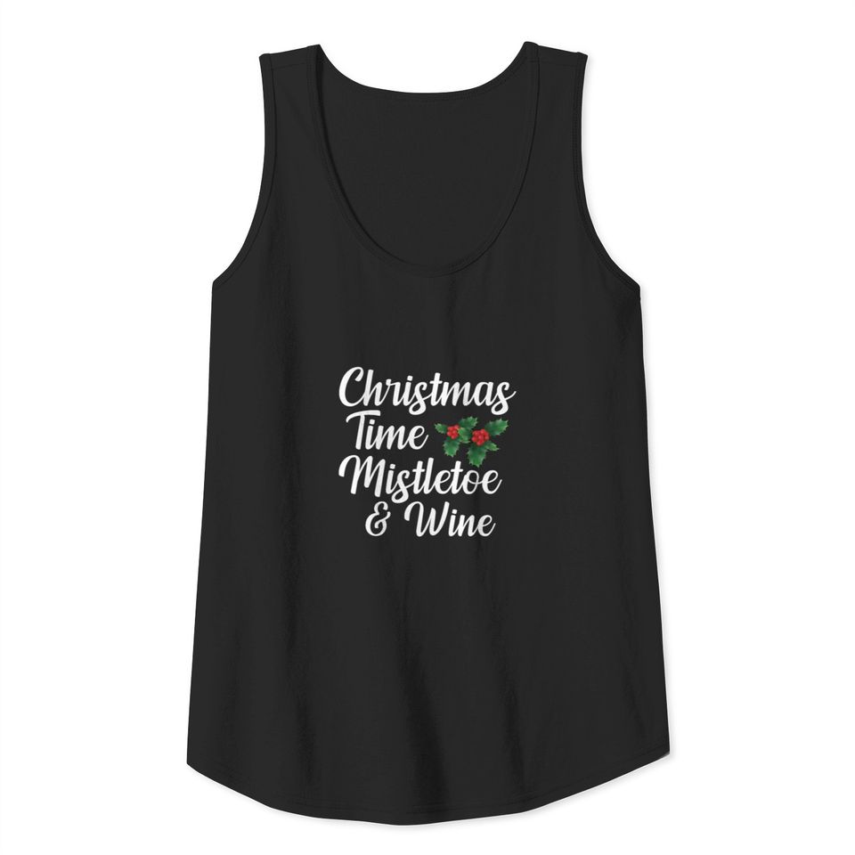 Mistletoe and Wine Tank Top
