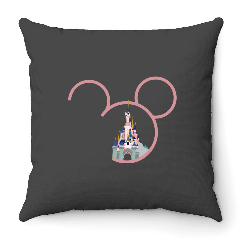 Disneyland Paris 30th Throw Pillows