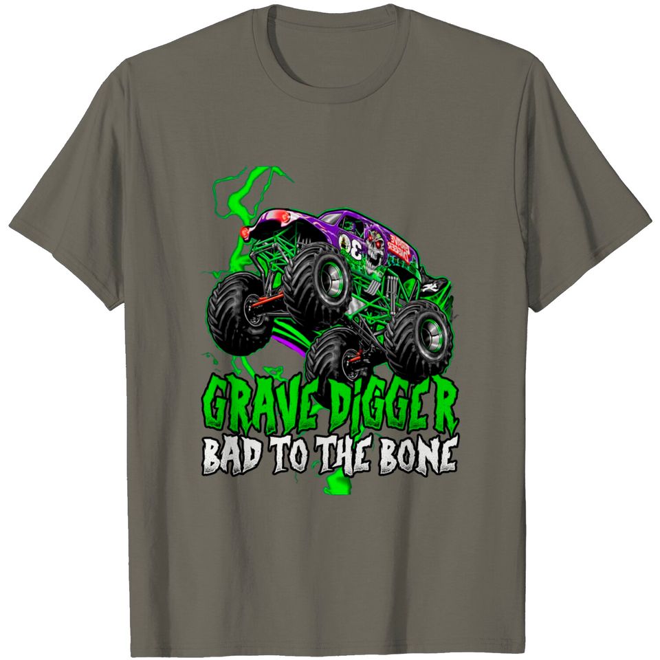 Grave Digger Bad Tot The Bone T Shirt
