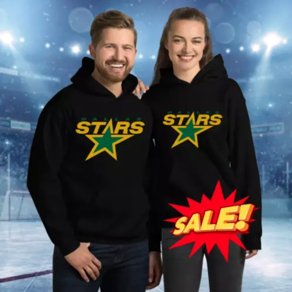 Dallas Stars Pullover Hoodie, Hockey Fan Gear