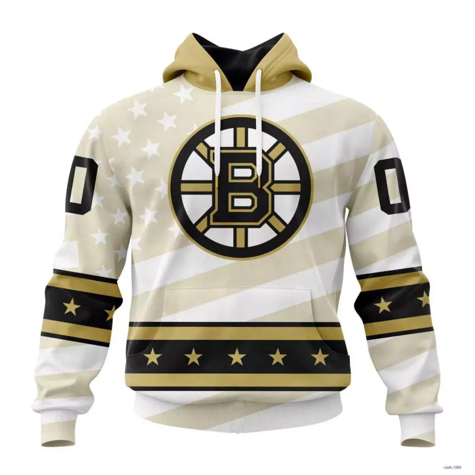 Personalized Boston Bruins Special Military Appreciation Hoodie Pullover