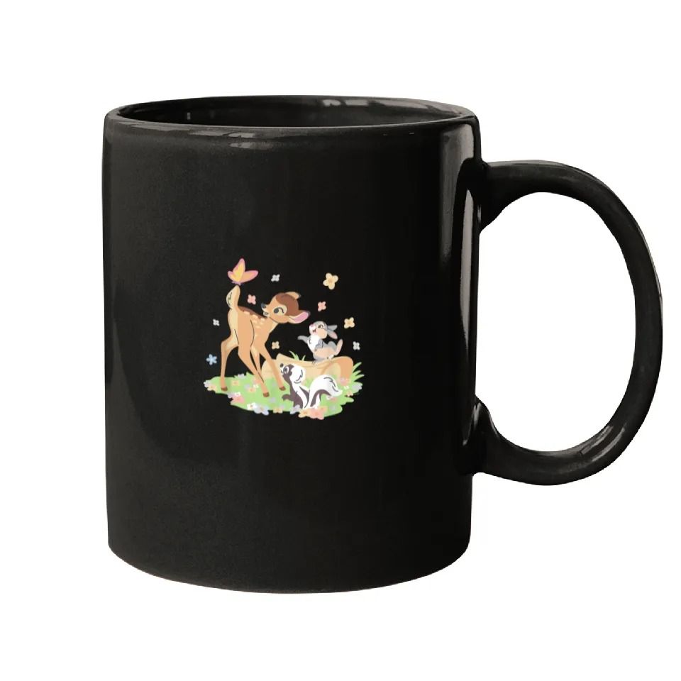 Disney Bambi Thumper Flower Pastel Spring Easter Mugs