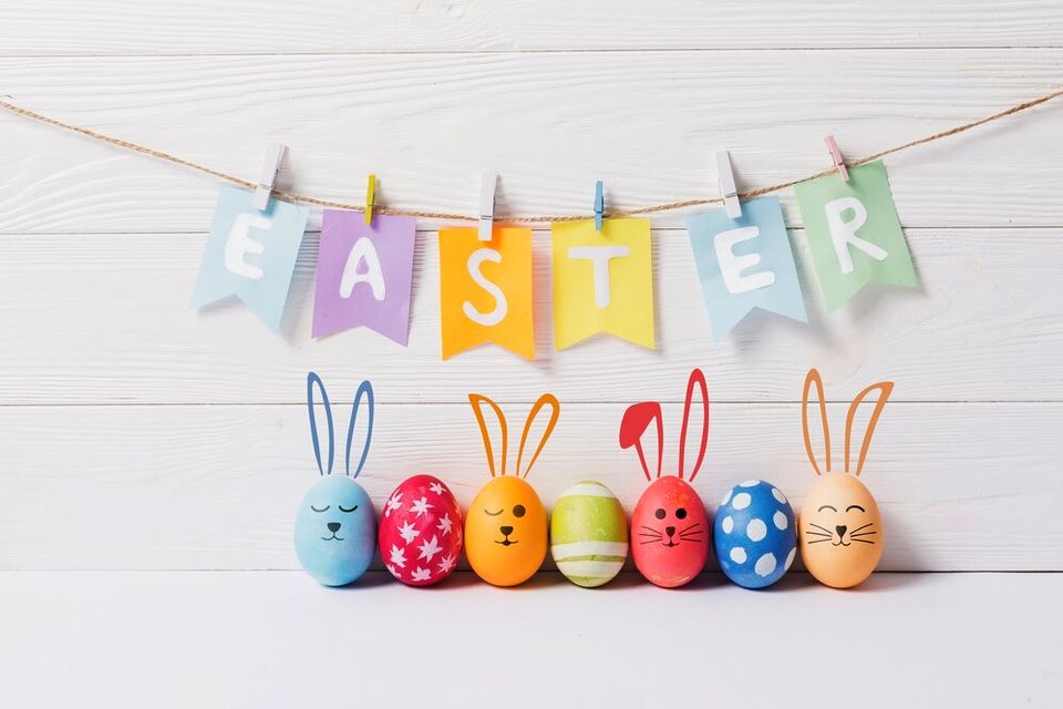 easter symbol - easter eggs