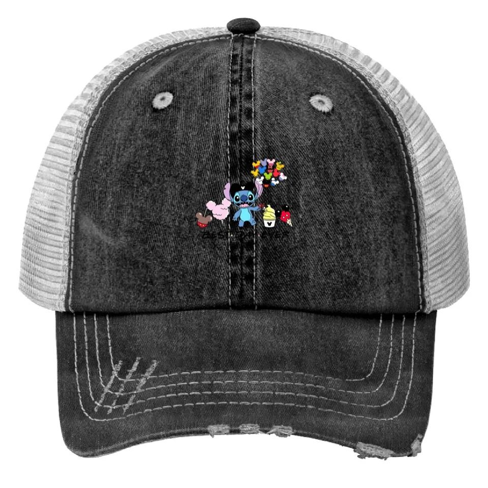 Disney Stitch Best Day Ever, Disney Snacks Trucker Hats