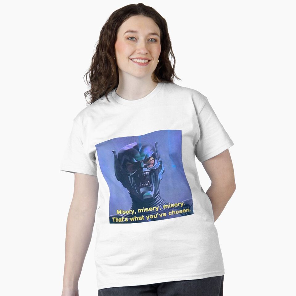 Green Goblin misery, misery, misery Classic T-Shirt