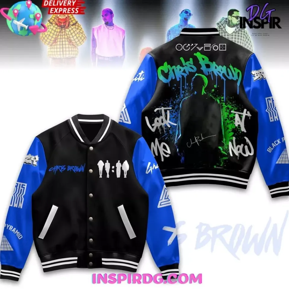 Chris Brown 2025baseball Jacket