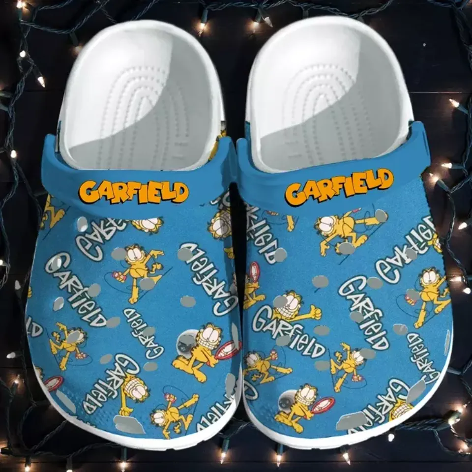 Garfield Blue Clogs