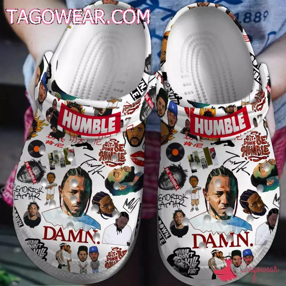 Kendrick Lamar Humble Damn Clogs