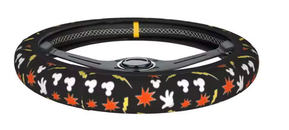 Mickey Mouse Kawaii Cartoon Car Steering Wheel Cover