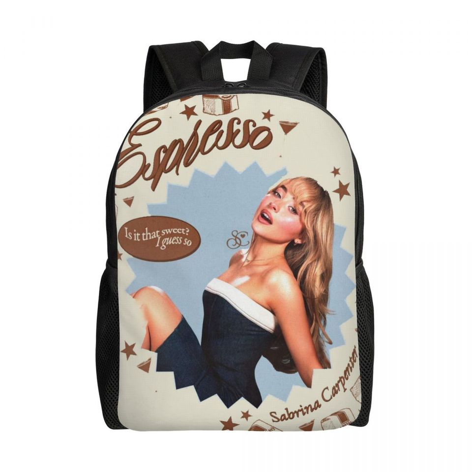 Sabrina Carpenter Album Laptop Backpack for School College Students