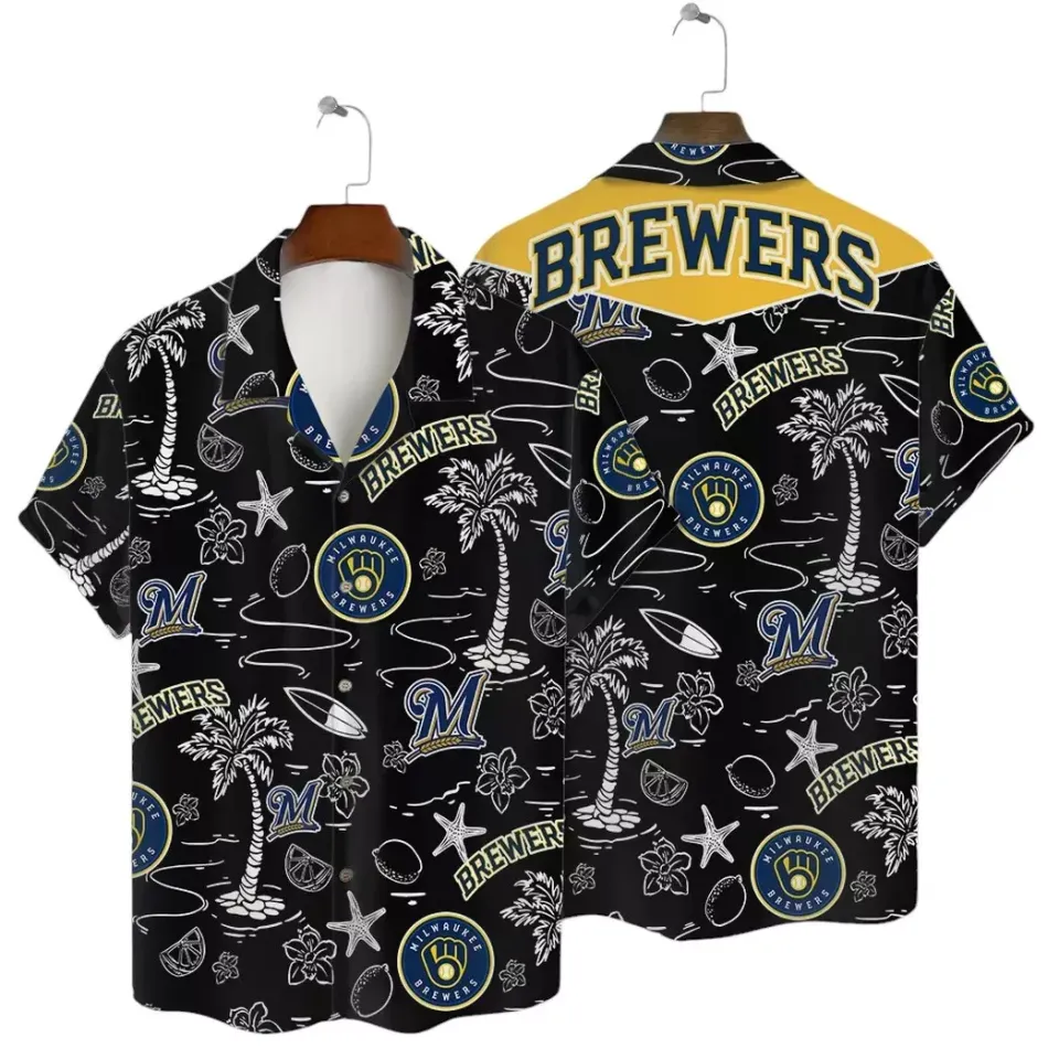 Milwaukee Baseball Team Brewerss Hawaiian Shirt