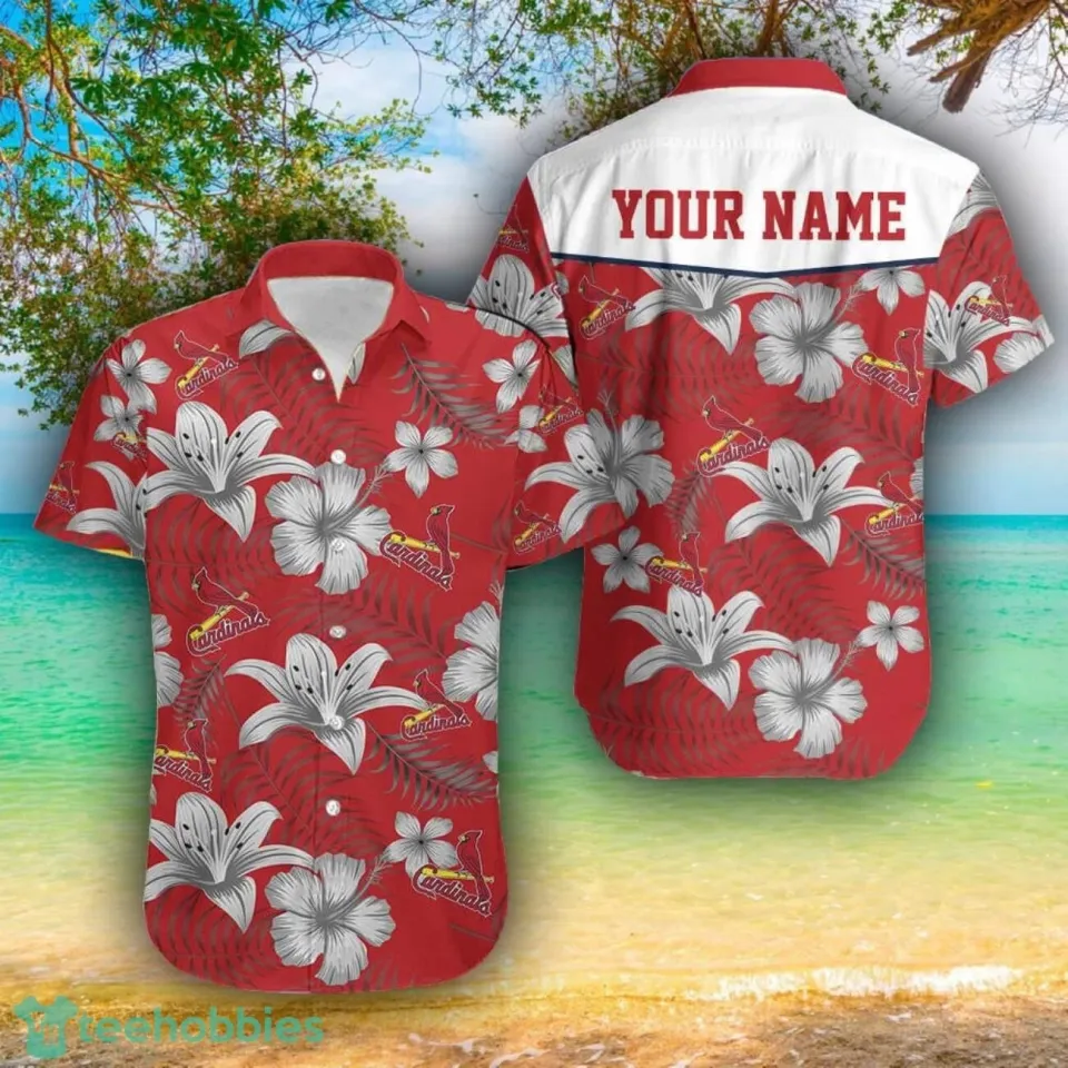 St. Louis Team Cardinalss Hawaiian Shirt