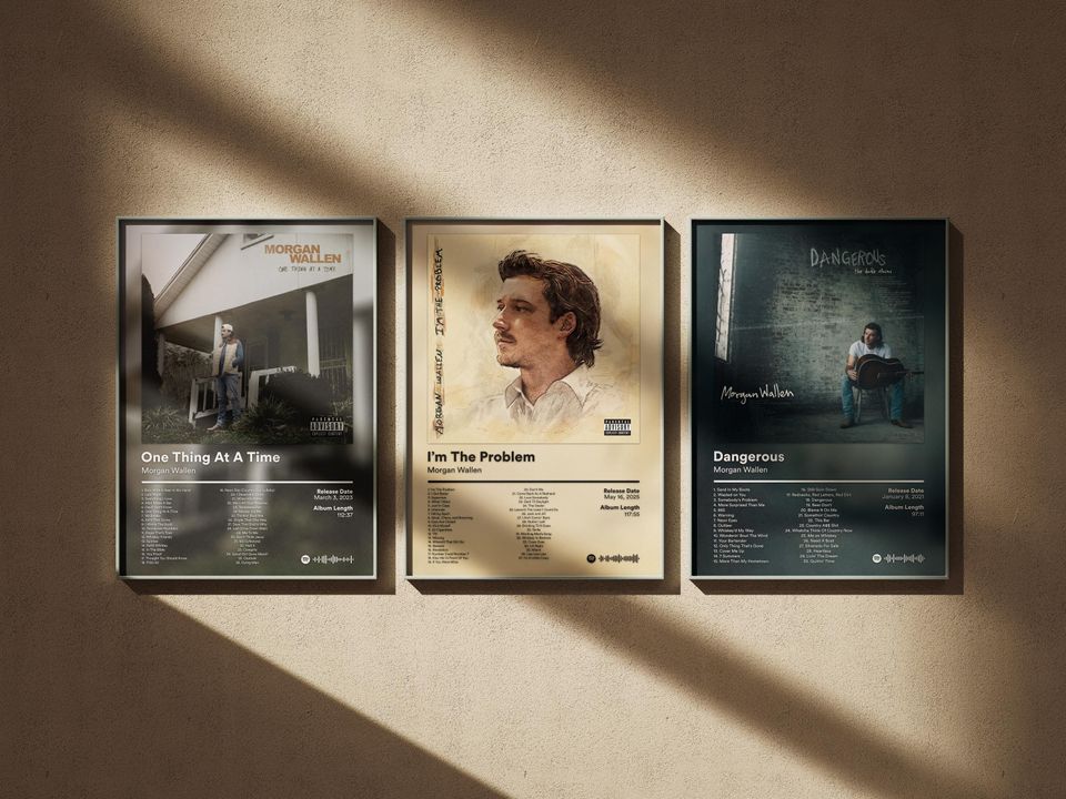 Wallen Western Poster - Minimal Wall Decor