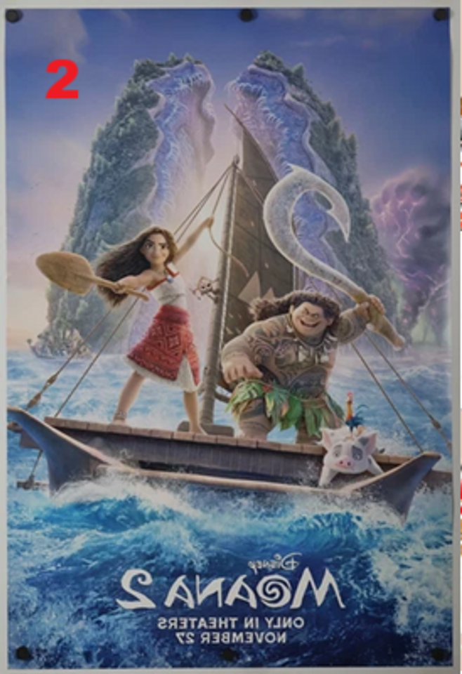 Disney Moana 2 2024 Movie Poster