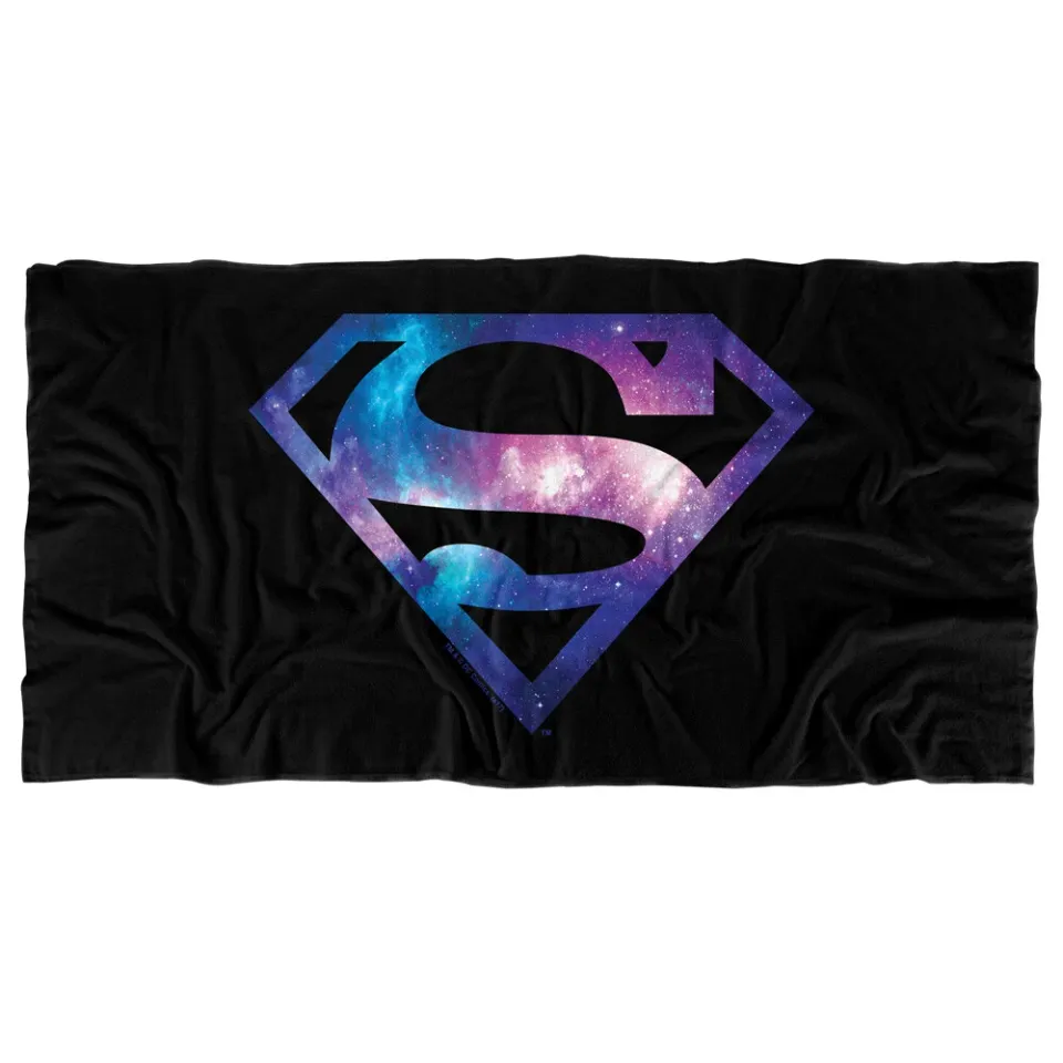 Superman Galaxy Shield Officially Licensed Beach Towel 30"x60"