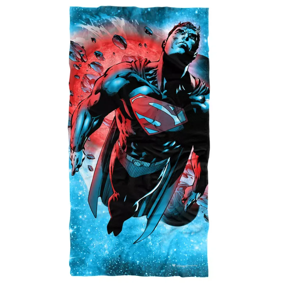Superman Super Cosmos Officially Licensed Beach Towel 30"x60"