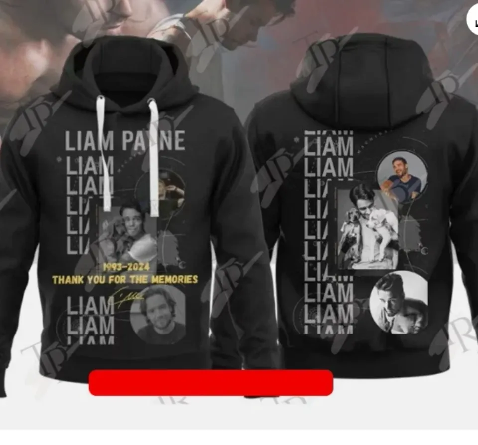 Liam Payne, One Direction, Thank you for Hoodie 3d - all printed, hot 2025