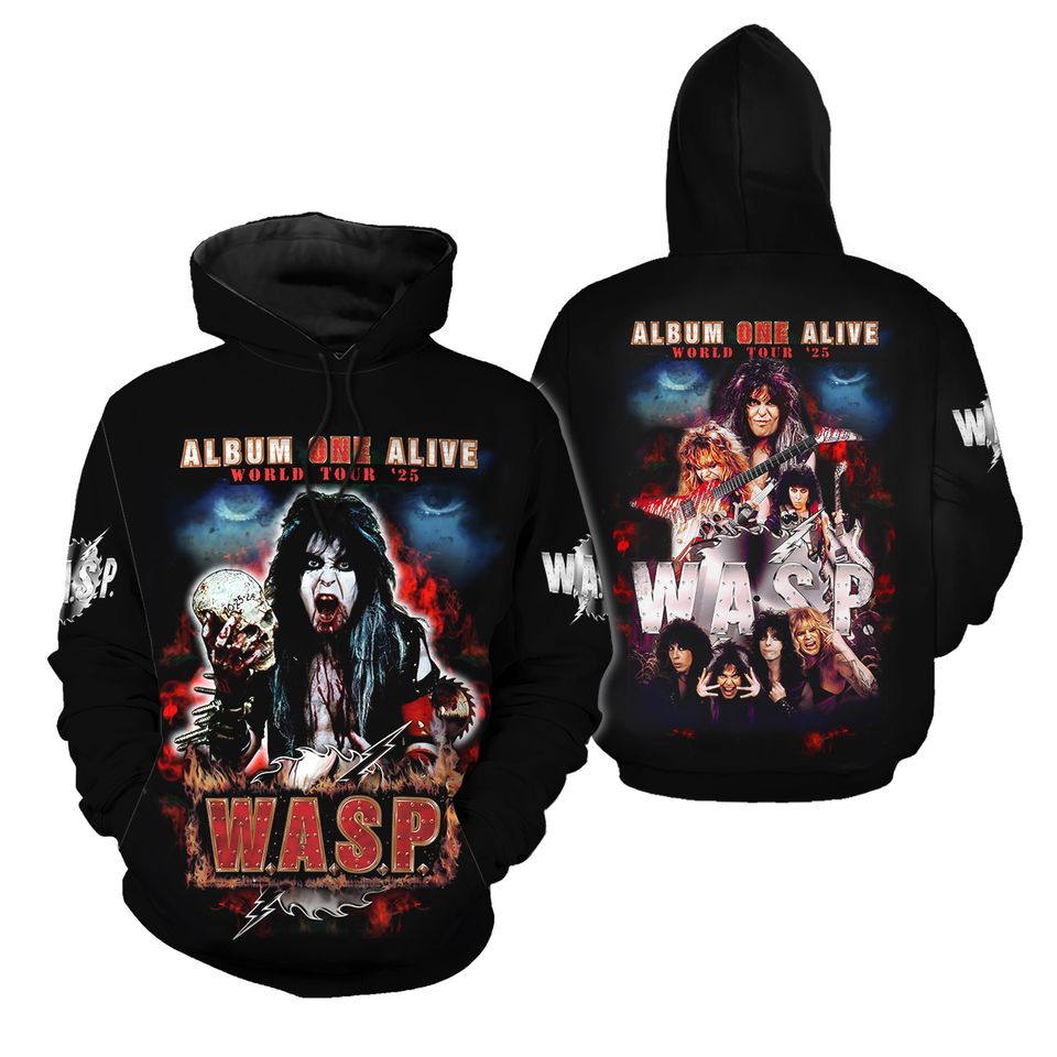 Wasp World Tour 2025 3D Hoodie