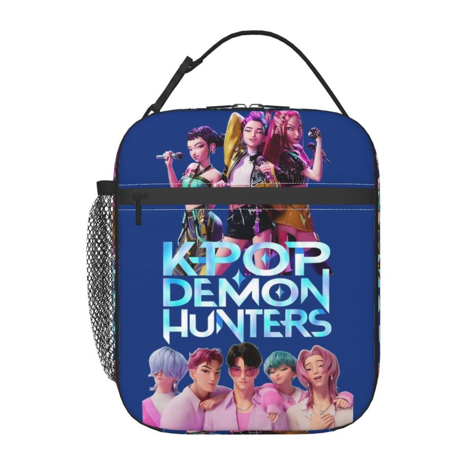 Huntrix & Saja Boys Insulated Lunch Bags