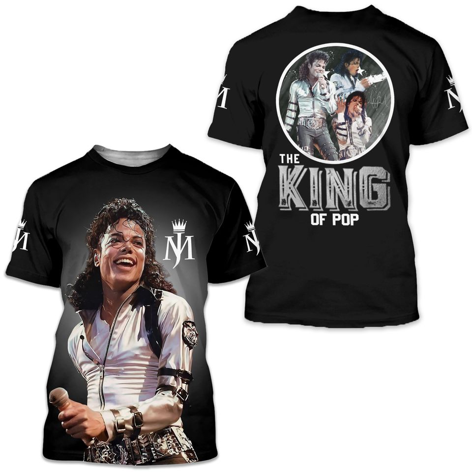 Michael Jackson 3D Unisex T-shirt, gift for fans