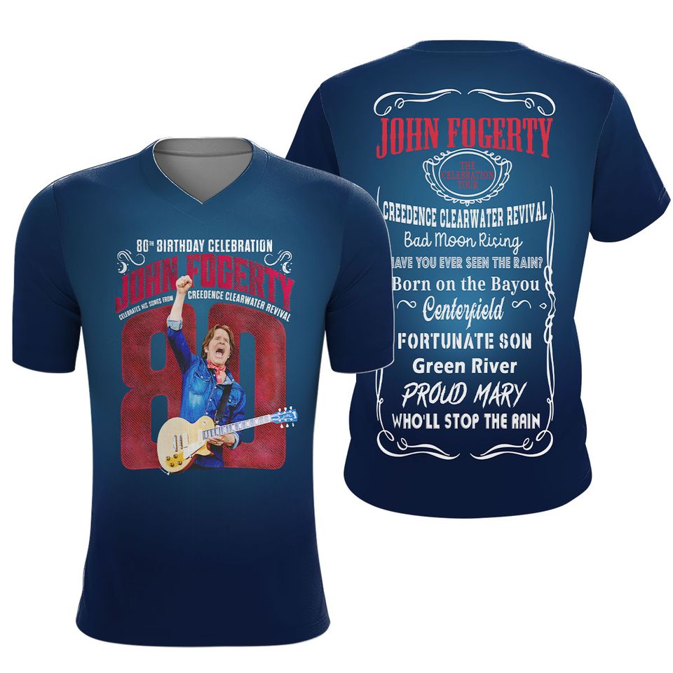 John Fogerty 80th Birthday Celebration 3D T-Shirt