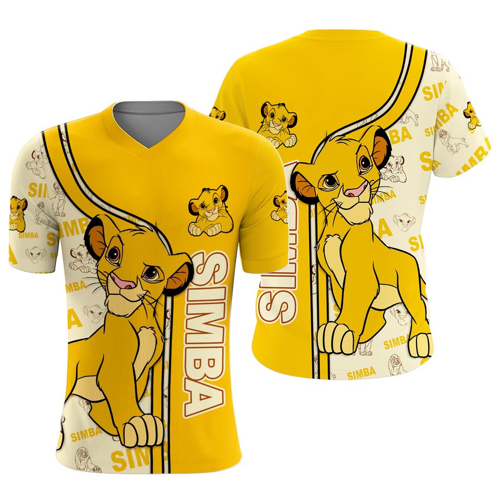 2024 Disney Simba The Lion King 3D T-shirt