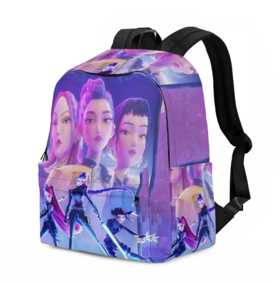 Kpop Demon Hunters Huntrix Backpack, Back To School Gift