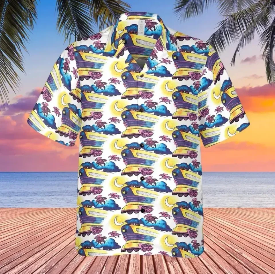Doc Train Hawaiian Shirt  Emmett Brown  Back To The Future Size S-5xl 3D