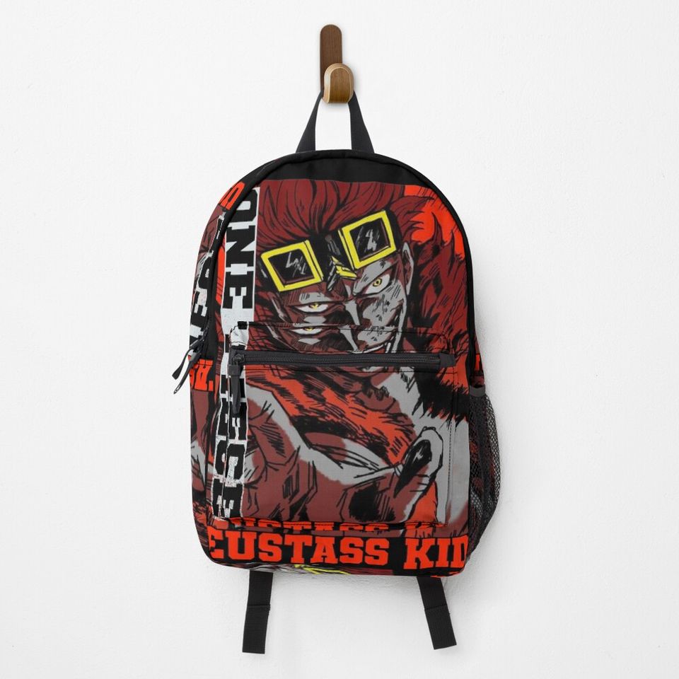 Eustass Kid One Piece Backpack, Gift for Kids, Back to School Gift