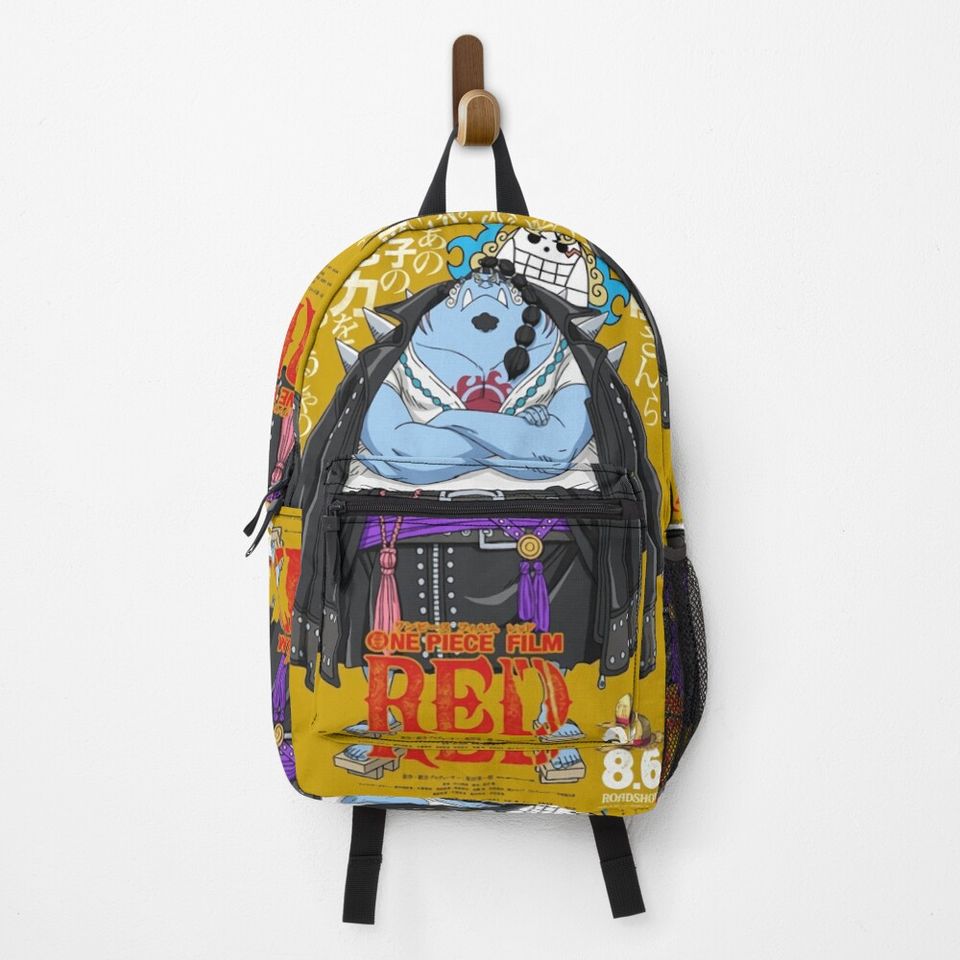 Jinbei one piece red  Backpack, Gift for Kids, Back to School Gift