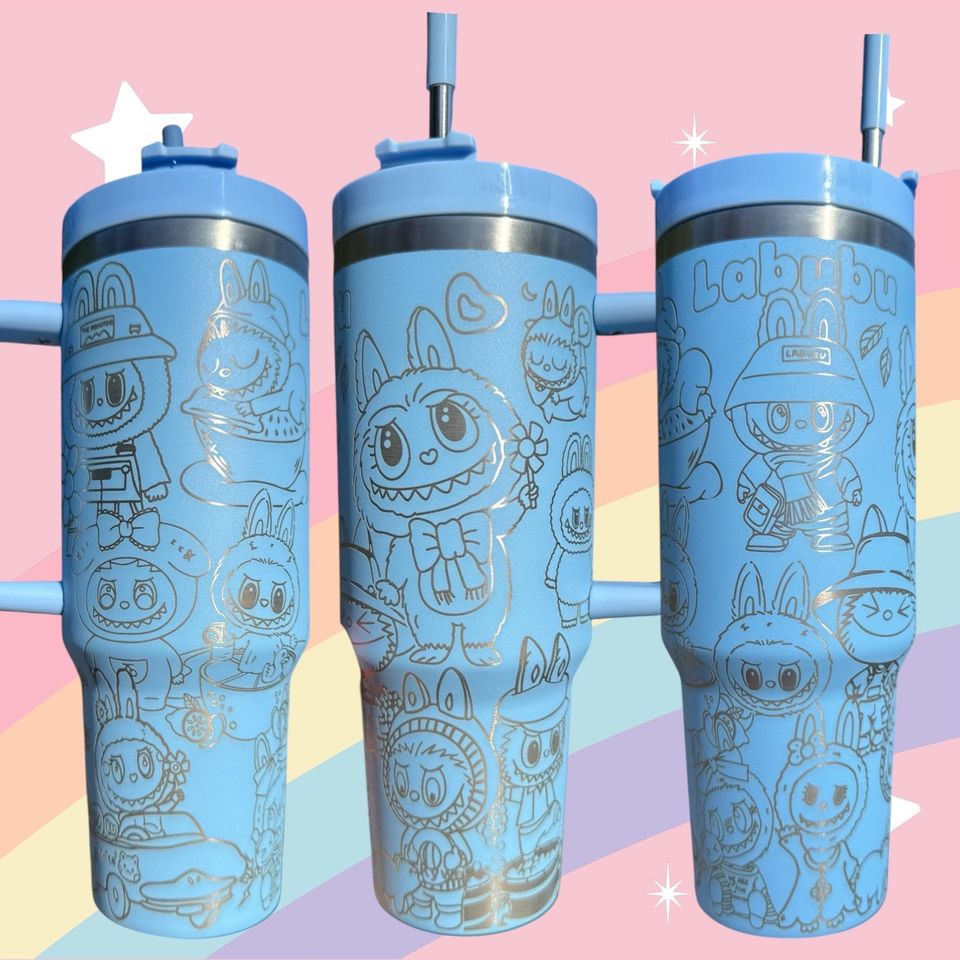 Labubu 40oz Tumbler with handle