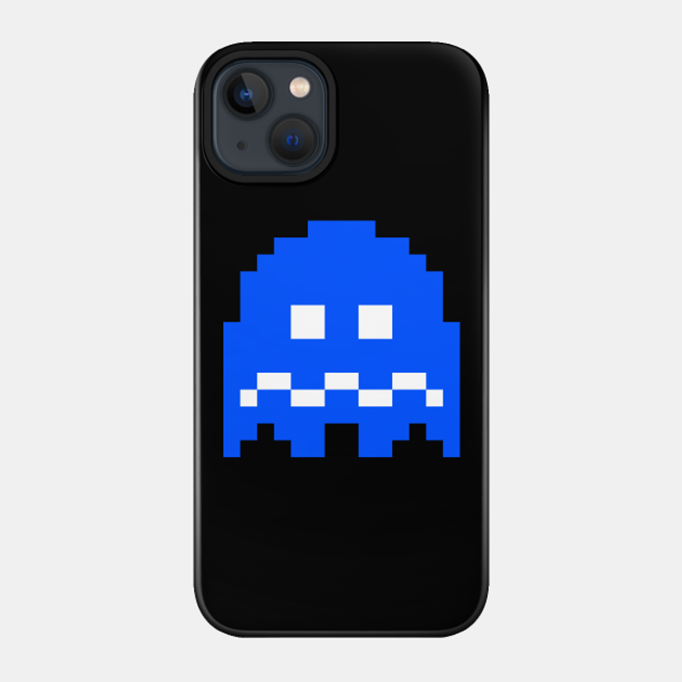 Blue ghost - Pacman - Phone Case