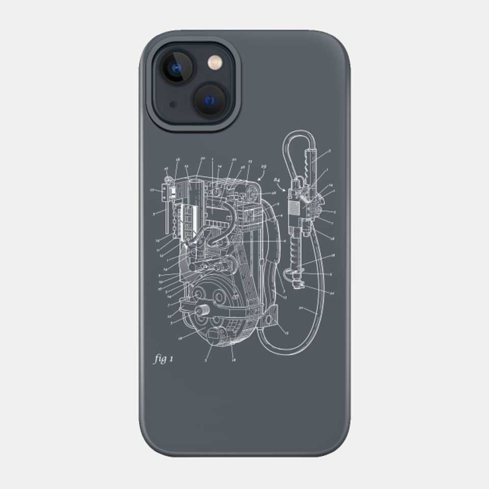 Proton Pack Patent - Ghostbusters - Phone Case