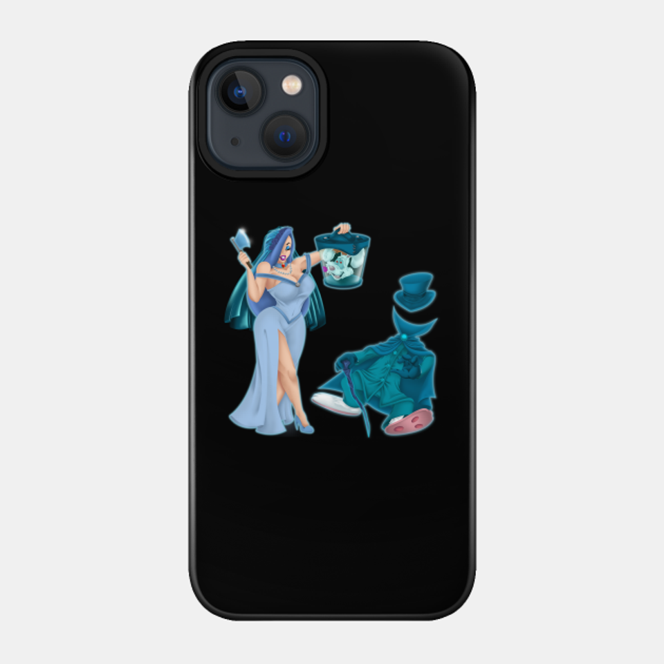 Haunted Couple - Haunted Mansion - Phone Case