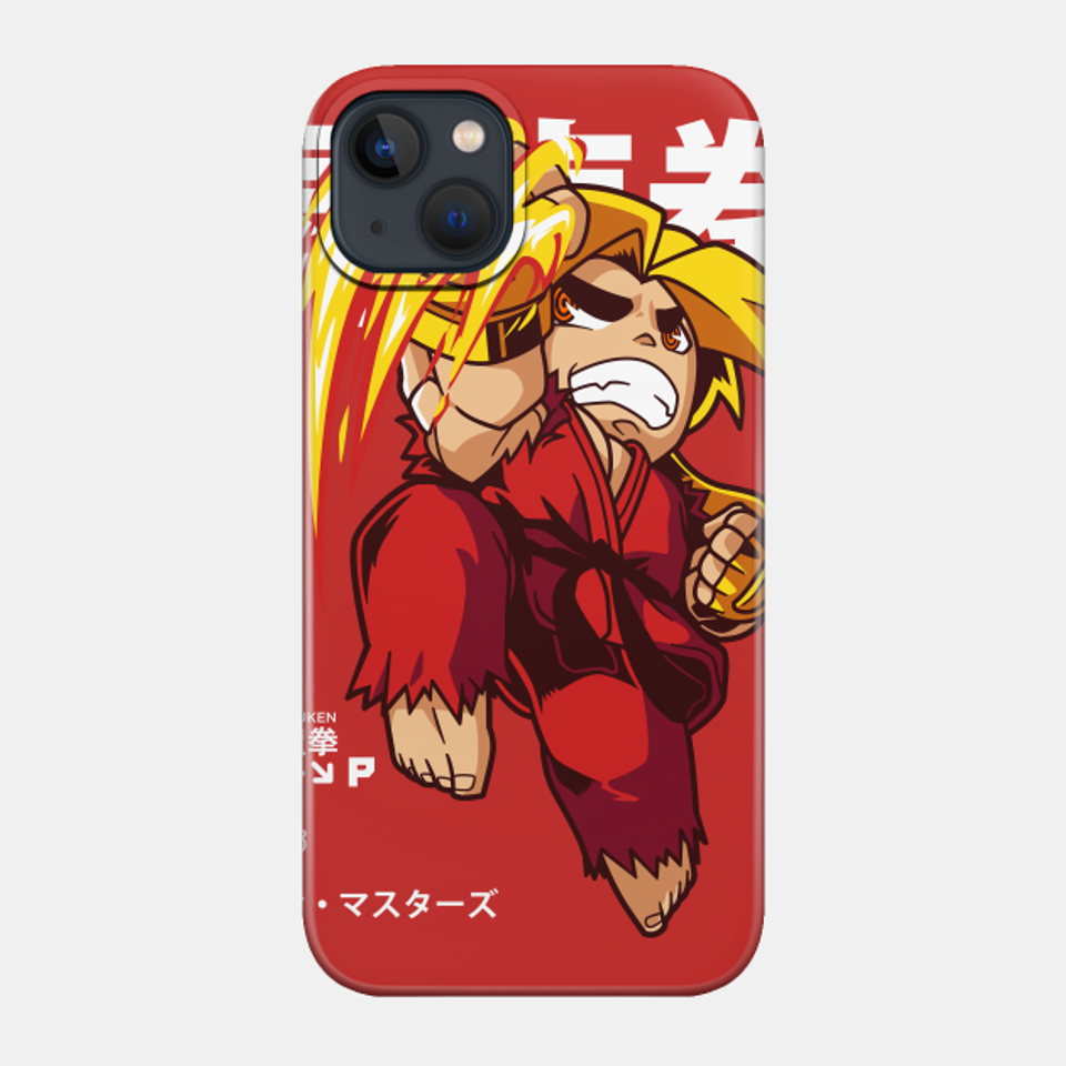 Chibi Shoryuken - Street Fighter - Phone Case