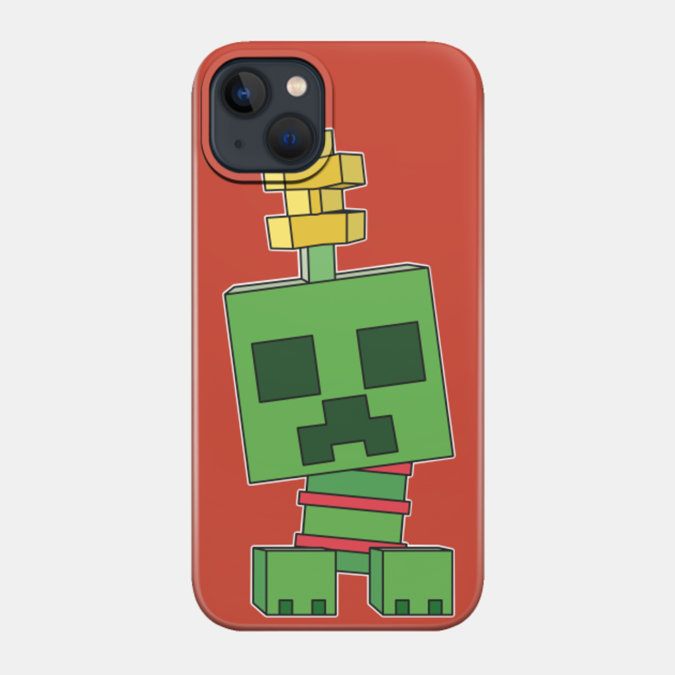 Festive Creeper - Creeper - Phone Case