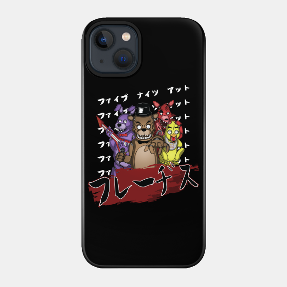 Fnaf Anime - Videogame - Phone Case